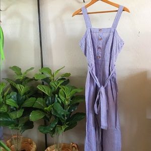 Striped Comfy Jumpsuit